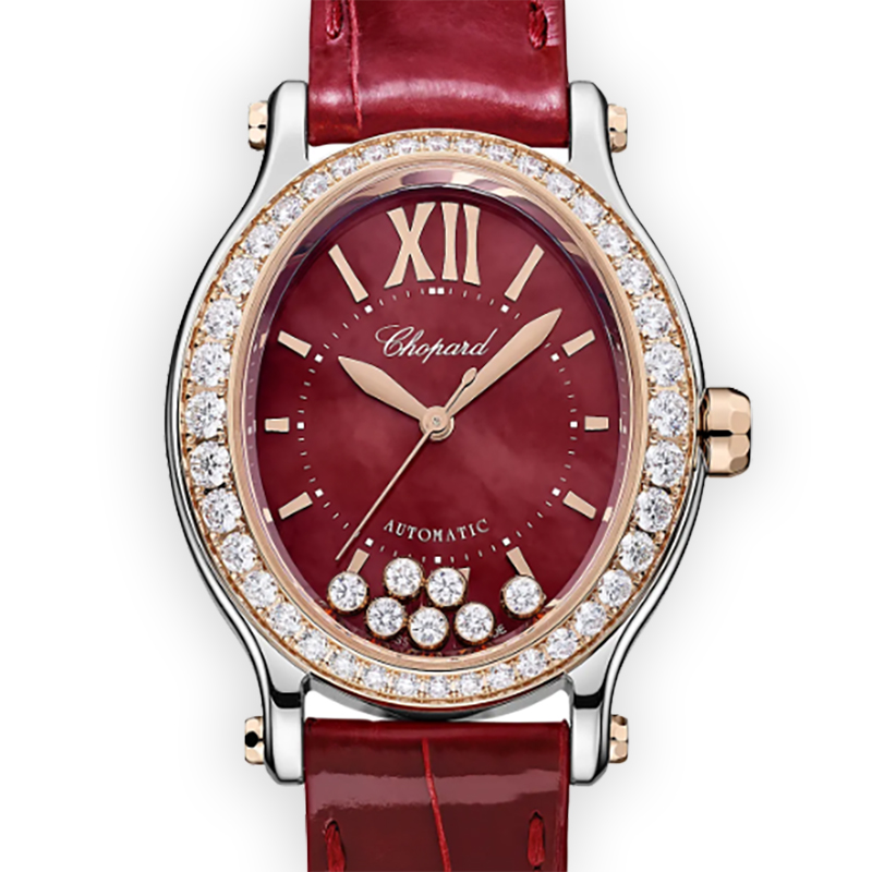 NEW CHOPARD HAPPY SPORT 278602-6005